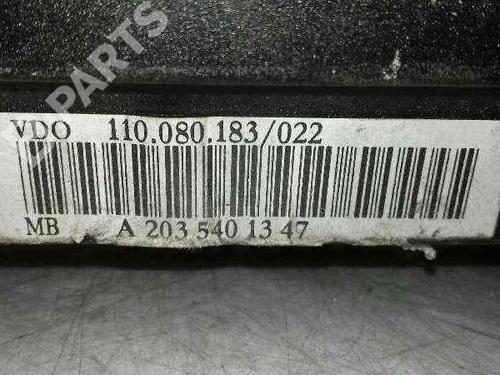 Used Instrument cluster MERCEDES-BENZ C-CLASS (W203) C 200 CDI (203.004) (116 hp) 7963953