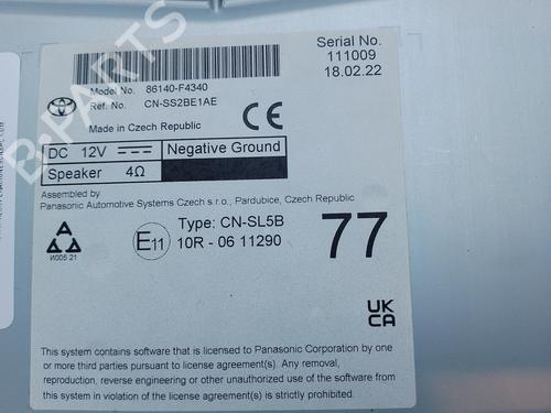 Electronic module TOYOTA C-HR (_X1_)  | BP17494899M83 