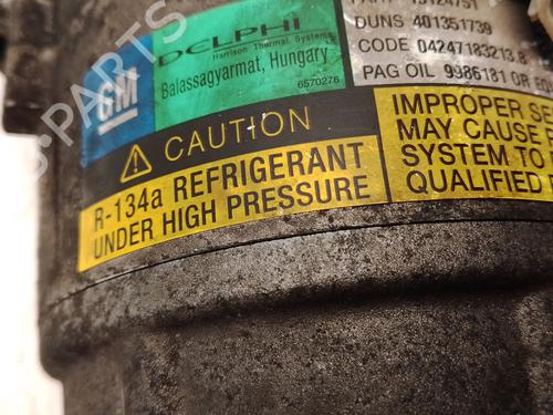 Used AC compressor AC compressor OPEL ASTRA H GTC (A04) 1.9 CDTi 16V (L08) (120 hp) 33435057 33435057