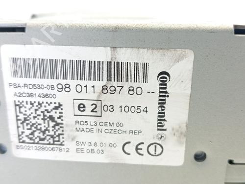 Radio CITROËN C4 II (NC_)  | BP26461151E6 