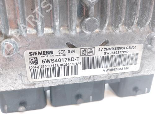 Engine control unit (ECU) PEUGEOT 1007 (KM_)  | BP17653845M57 