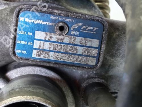 Turbocharger/Supercharger FIAT GRANDE PUNTO (199_) 1.3 D Multijet (199.AXD11, 199.AXD1A, 199.AXD1B,... | BP7964356M71 