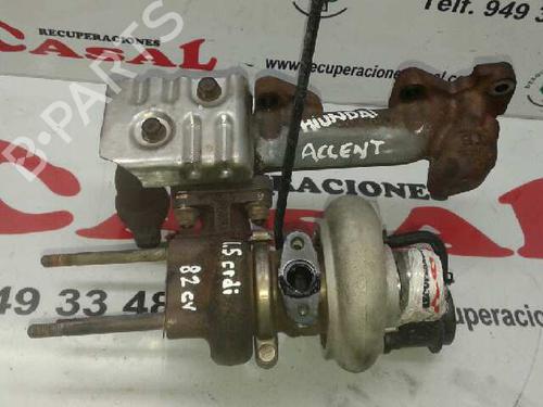 Used Turbocharger/Supercharger HYUNDAI ACCENT II (LC) 1.5 (102 hp) 7951971