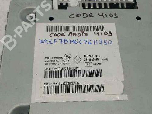 Radio RENAULT TRAFIC II Van (FL)  | BP7957840E6 
