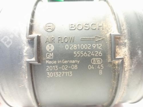 Mass air flow sensor OPEL ZAFIRA TOURER C (P12) 2.0 CDTi (75) | BP31210660M95 