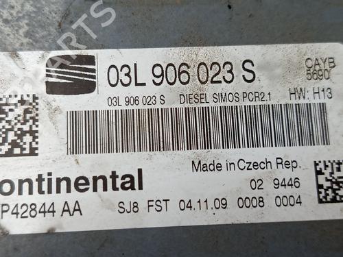 Engine control unit (ECU) SEAT IBIZA IV (6J5, 6P1) 1.6 TDI | BP30638762M57