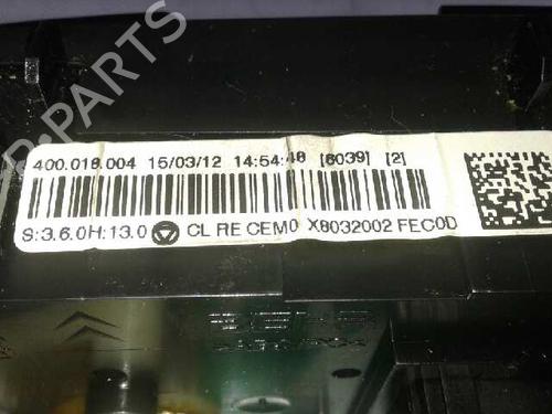 Commande Chauffage CITROËN C3 II (SC_)  | BP7952485I5 