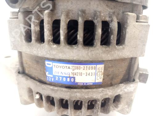 Alternator TOYOTA COROLLA (_E12_) 2.0 D-4D (CDE120_, CDE120R) | BP32264538M7
