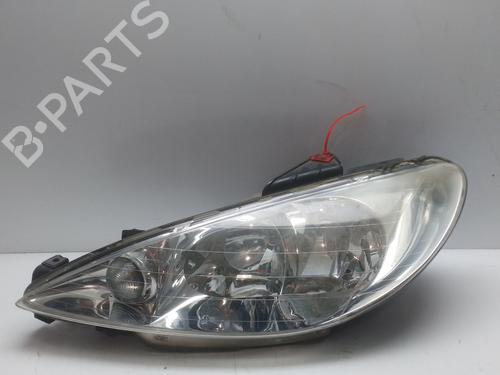 Used Left headlight PEUGEOT 206 Hatchback (2A/C) 1.6 16V (109 hp) 31292873