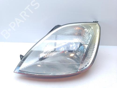 Used Left headlight FORD FIESTA V (JH_, JD_) 1.4 TDCi (68 hp) 15489004