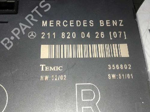 Electronic module MERCEDES-BENZ E-CLASS (W211) E 320 CDI (211.026) | BP7952830M83 