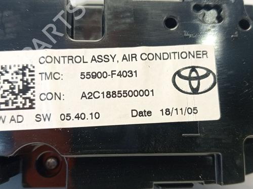 Climate control TOYOTA C-HR (_X1_)  | BP25020120I5 