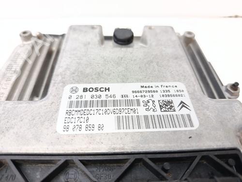 Engine control unit (ECU) CITROËN BERLINGO Box Body/MPV (B9) 1.6 HDi 75 | BP33833467M57 - Image 5