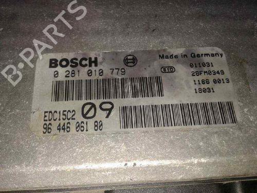 Engine control unit (ECU) PEUGEOT 307 (3A/C)  | BP7954175M57 