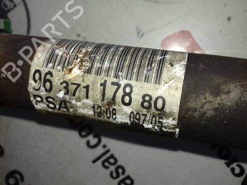 Right front driveshaft PEUGEOT 407 (6D_) 1.6 HDi 110 (6D9HZC, 6D9HYC) | BP11711440M39 