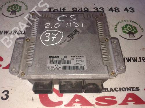 Engine control unit (ECU) CITROËN C5 I (DC_) 2.0 HDi (DCRHZB, DCRHZE) | BP7963631M57 