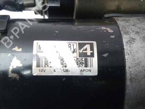Startmotor PEUGEOT 307 CC (3B)  | BP12318419M8 