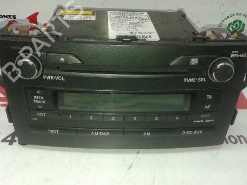 Used Radio TOYOTA AURIS (_E15_) [2006-2012]  7952811