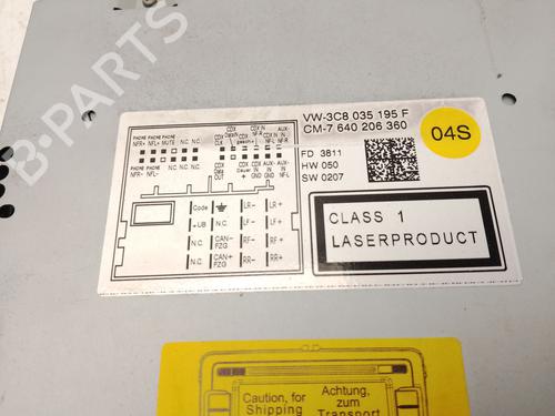 Radio VW GOLF VI (5K1) 1.6 TDI | BP33705667E6 - Image 7