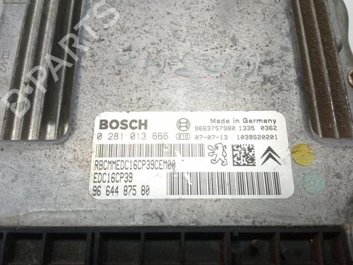 Engine control unit (ECU) CITROËN C-CROSSER (VU_, VV_)  | BP10540577M57 