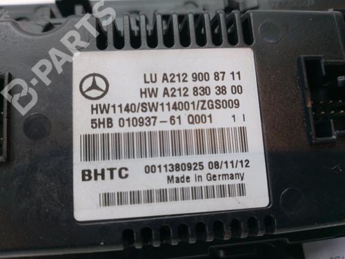 Climate control MERCEDES-BENZ E-CLASS T-Model (S212) E 200 CGI (212.248) | BP11360834I5 
