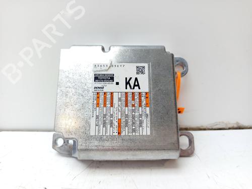Used ECU airbags ECU airbags TOYOTA YARIS CROSS (MXP_) 1.5 Hybrid (MXPJ10) (116 hp) 33626881 33626881
