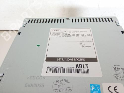 Radio KIA CEE'D (JD)  | BP9724472E6 