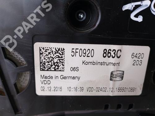 Instrument cluster SEAT LEON ST (5F8) 2.0 TDI | BP10171882C47 