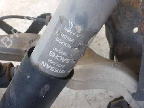 Rear axle NISSAN QASHQAI I (J10, NJ10)  | BP26295148M2 