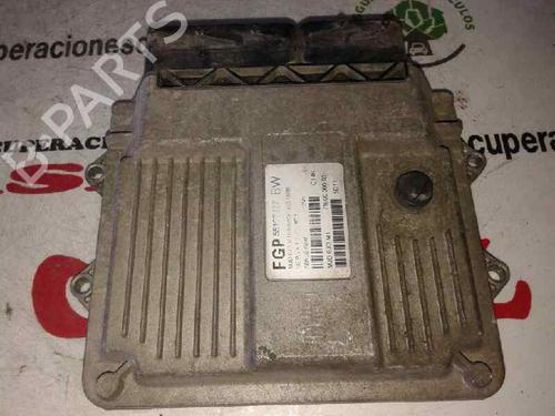 Engine control unit (ECU) OPEL MERIVA A MPV (X03) 1.7 DTI (E75) | BP7963698M57 