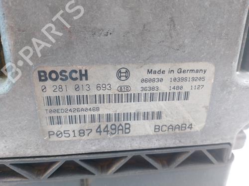 Engine control unit (ECU) DODGE CALIBER 2.0 CRD | BP17653904M57 - Image 4