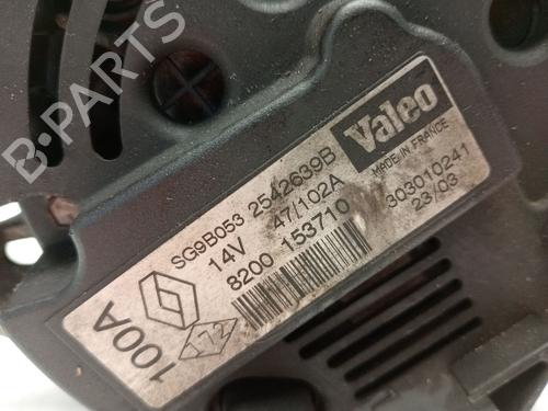 Alternator RENAULT LAGUNA II (BG0/1_) 2.0 16V (BG00, BG0K, BG0P, BG0W) | BP30773253M7 