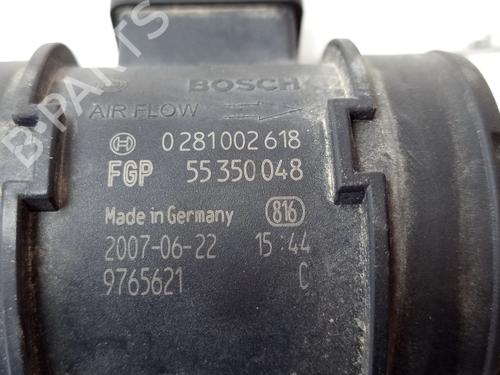 Mass air flow sensor OPEL ASTRA H GTC (A04)  | BP29460738M95 