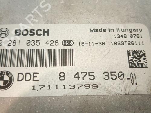 Engine control unit (ECU) BMW 1 (F20) 116 d | BP30898003M57 - Image 5