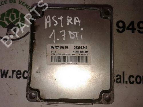 Engine control unit (ECU) OPEL ASTRA G Saloon (T98)  | BP7963718M57 