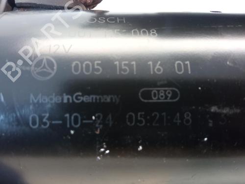 Startmotor MERCEDES-BENZ A-CLASS (W168) A 170 CDI (168.008) | BP9620627M8 