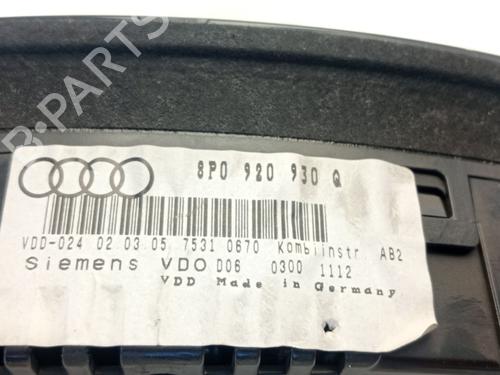 Instrument cluster AUDI A3 (8P1)  | BP26307260C47 