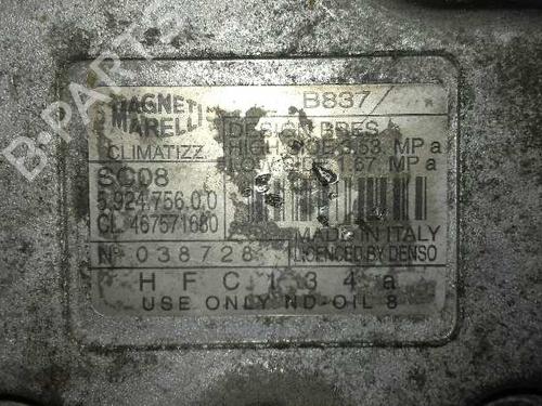 AC compressor FIAT PUNTO (188_) 1.2 16V 80 (188.233, .235, .253, .255, .333, .353, .639,... | BP7964049M34