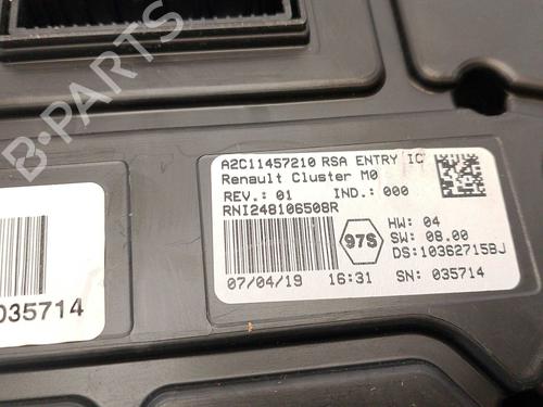 Instrument cluster DACIA DUSTER (HM_) 1.3 TCe 150 (HMM3) | BP38511830C47 - Image 6