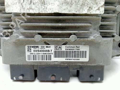 Engine control unit (ECU) PEUGEOT 307 (3A/C)  | BP17051754M57 