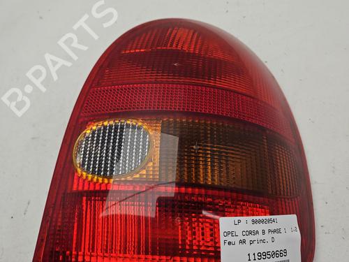 Used Right taillight OPEL CORSA B (S93) 1.2 i (F08, F68, M68) (45 hp) 32272915