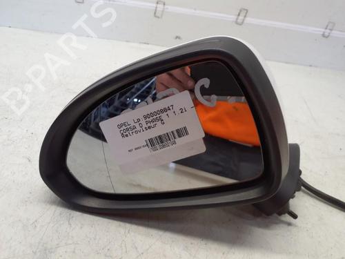 Used Left mirror OPEL CORSA D (S07) 1.2 LPG (L08, L68) (80 hp) 29367737