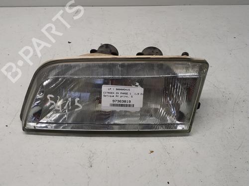 Used Left headlight CITROËN ZX (N2) 1.9 D (68 hp) 29366517