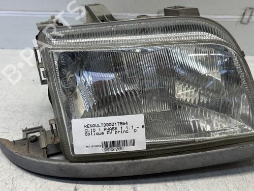 Used Right headlight Right headlight RENAULT CLIO I (B/C57_, 5/357_) 1.1 (46 hp) 29369776 29369776