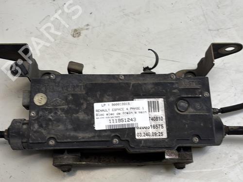 Electric handbrake RENAULT ESPACE IV (JK0/1_) 2.2 dCi (JK0H) | BP29362925E5 