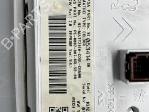Instrument cluster PEUGEOT 2008 I (CU_) 1.2 VTi | BP29367068C47 