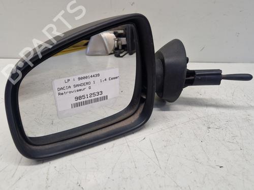 Left mirror DACIA SANDERO 1.4 (BS0C, BS0A, BS0G, BS1F, BS0E) | BP29368657C26 