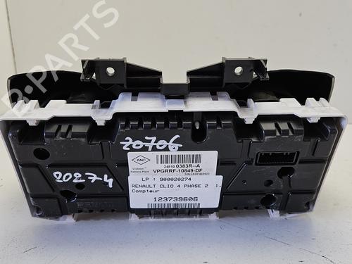 Used Instrument cluster Instrument cluster RENAULT CLIO IV (BH_) 1.5 dCi 75 (75 hp) 34045284 34045284
