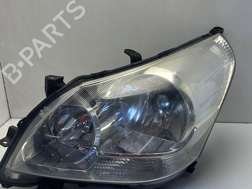 Used Left headlight TOYOTA VERSO (_R2_) 2.2 D-CAT (AUR21_, AUR21R) (177 hp) 29711577