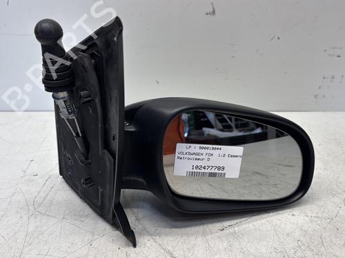Used Right mirror VW FOX Hatchback (5Z1, 5Z3, 5Z4) 1.2 (55 hp) 29368377